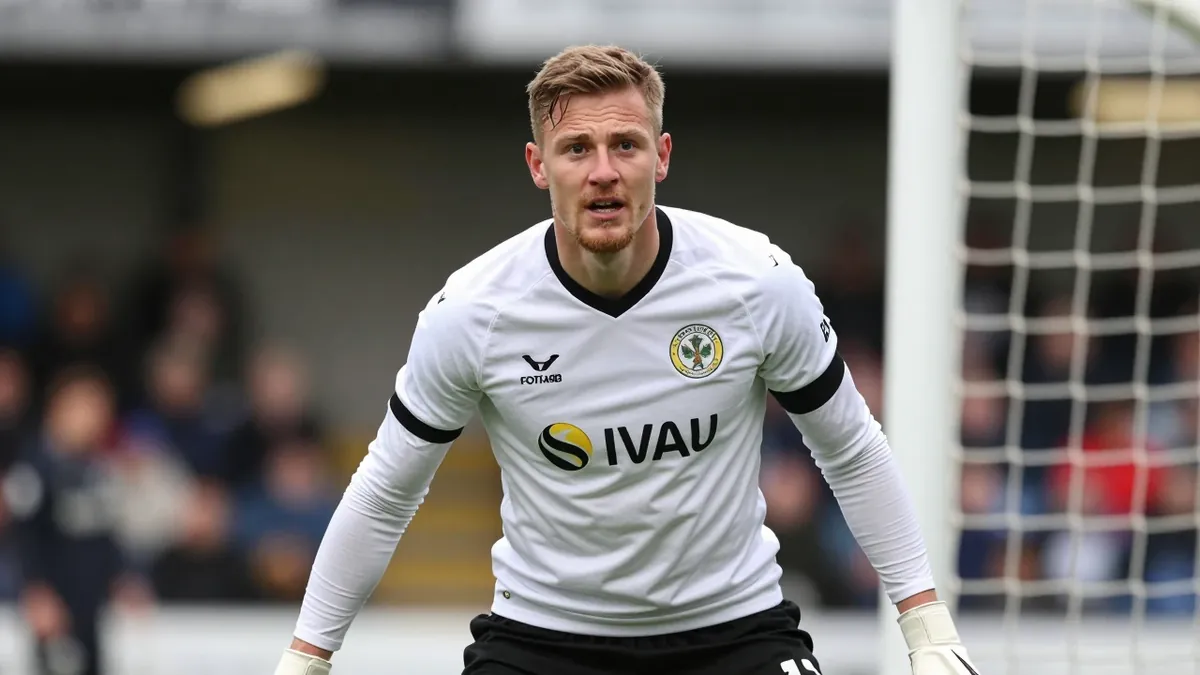 Tranmere Rovers defender Bobby Faulkner goes in goal and keeps a clean sheet to secure a draw against an opponent